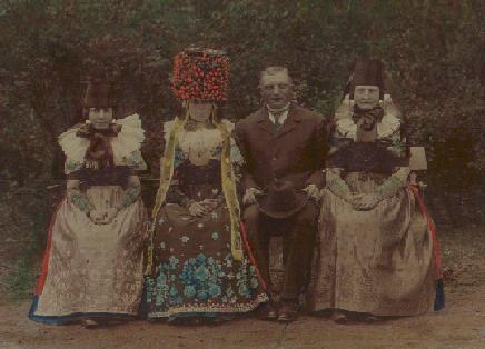 Hochzeit 1906, Kleinnenndorf (heute zu Bad Nenndorf)